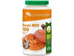 Zdravý den Reishi BIO 180 kapslí