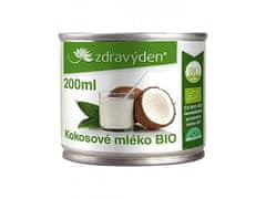 Zdravý den Kokosové mléko BIO 200ml