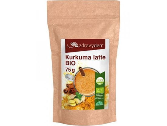 Zdravý den Kurkuma latte BIO 75 g