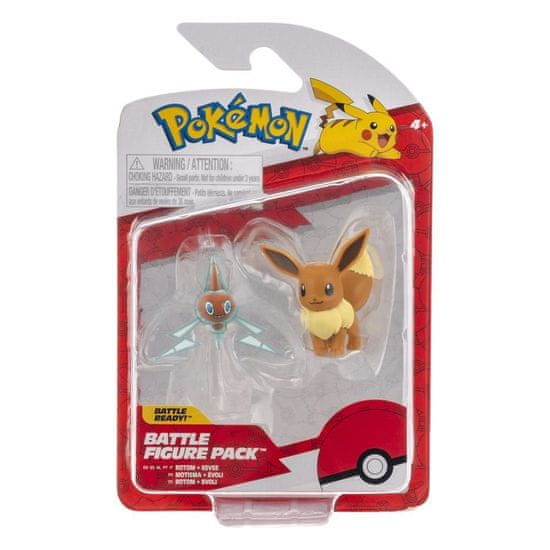 Jazwares Pokémon figurky Rotom a Eevee