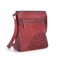 INDEE červená kabelka crossbody 6271 CV