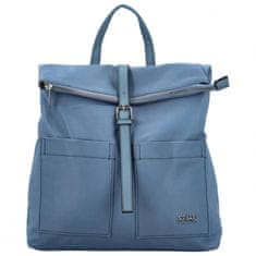 Coveri WORLD Trendy dámský textilní batoh Ferolins, modrá