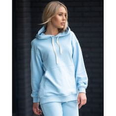 Lental Dámská tepláková mikina hoody Alex - Color : Baby Blue XL (extra large)