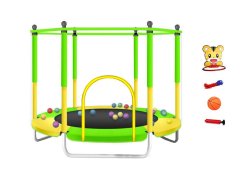 SEDCO Dětská trampolína SEDCO KIDS NT - 140 cm s ochrannou sítí a vybavením