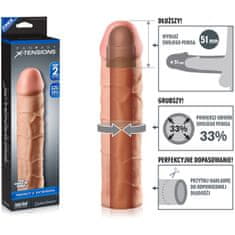 XSARA Elastický návlek na penis -značně zvětší objem i délku - ssd 6511676