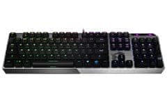 MSI herní klávesnice VIGOR GK50 Low Profile/ drátová/ mechanická/ RGB podsvícení/ USB/ US layout