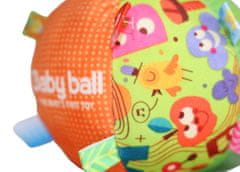 Sferazabawek Měkký senzorický Montessori míček pro kojence, barevný s visačkami