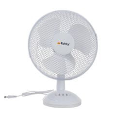 Ruhhy 23192 Rotační ventilátor 38W, 220V / 50 Hz, bílý