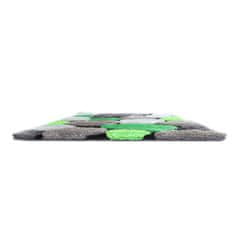 KONDELA Koberec Pebble Typ 1 120x180 cm - zelená/šedá/černá