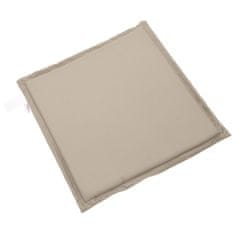 Vidaxl Podsedáky na zahradní nábytek 6 ks taupe 45x45x2 cm čtvercové