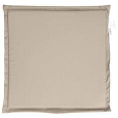 Vidaxl Podsedáky na zahradní nábytek 4 ks taupe 45x45x2 cm čtvercové