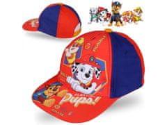 sarcia.eu PAW Patrol Červená a tmavě modrá baseballová čepice pro chlapce Marshall, Chase, Rubble 54 cm