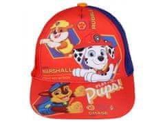 sarcia.eu PAW Patrol Červená a tmavě modrá baseballová čepice pro chlapce Marshall, Chase, Rubble 52 cm