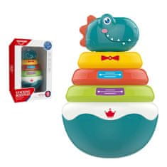 Sferazabawek Houpací hračka, kolotoč, barevná věž, rachtanec, dinosaurus, baňka pro kojenc.