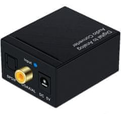 GFT Převodník SPDIF 2xRCA+JACK USB