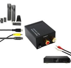 GFT Převodník SPDIF 2xRCA+JACK USB