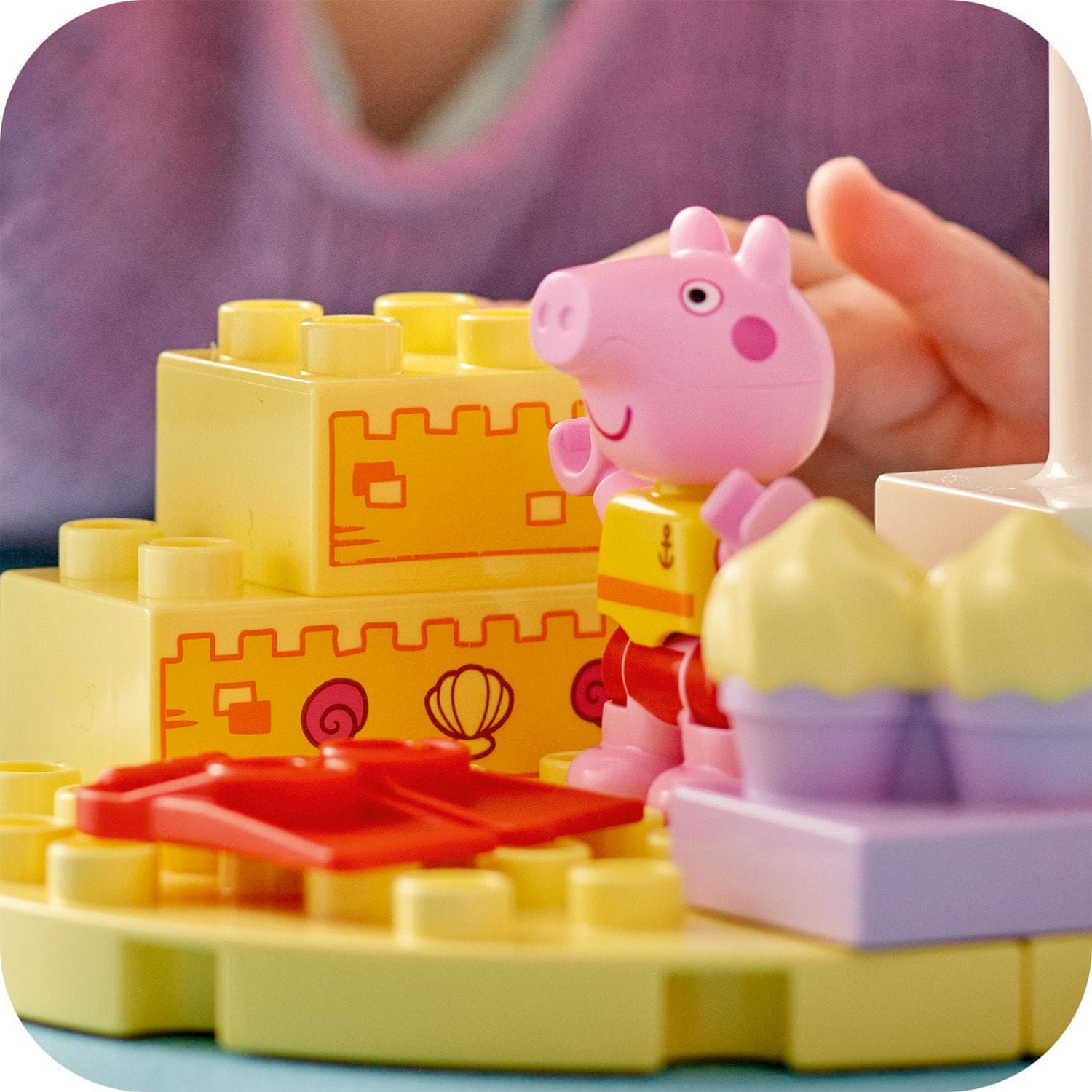 LEGO DUPLO 10432 Prasiatko Peppa a výlet na loďke