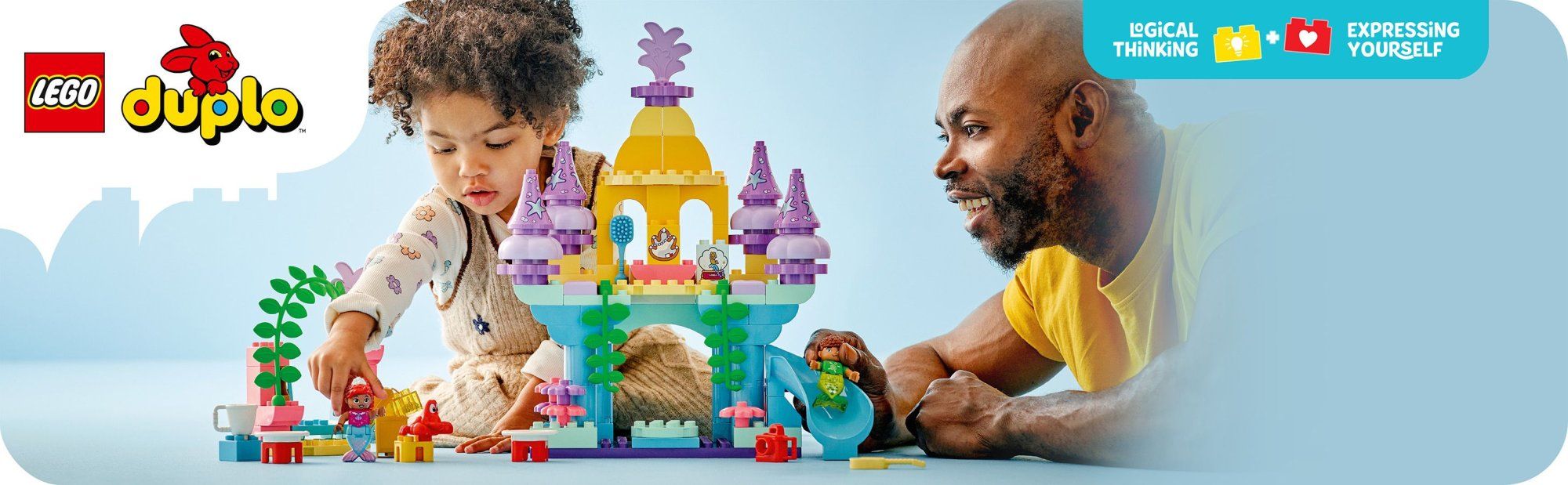 LEGO DUPLO Disney 10435 Arielin kouzelný podmořský palác