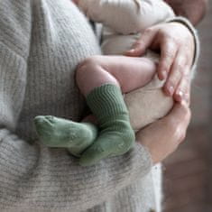 Dětské ponožky Stay-on-Socks NEWBORN 1pár Calming Green