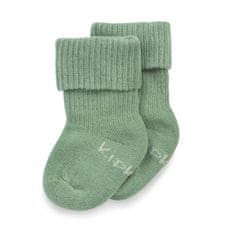 Dětské ponožky Stay-on-Socks NEWBORN 1pár Calming Green