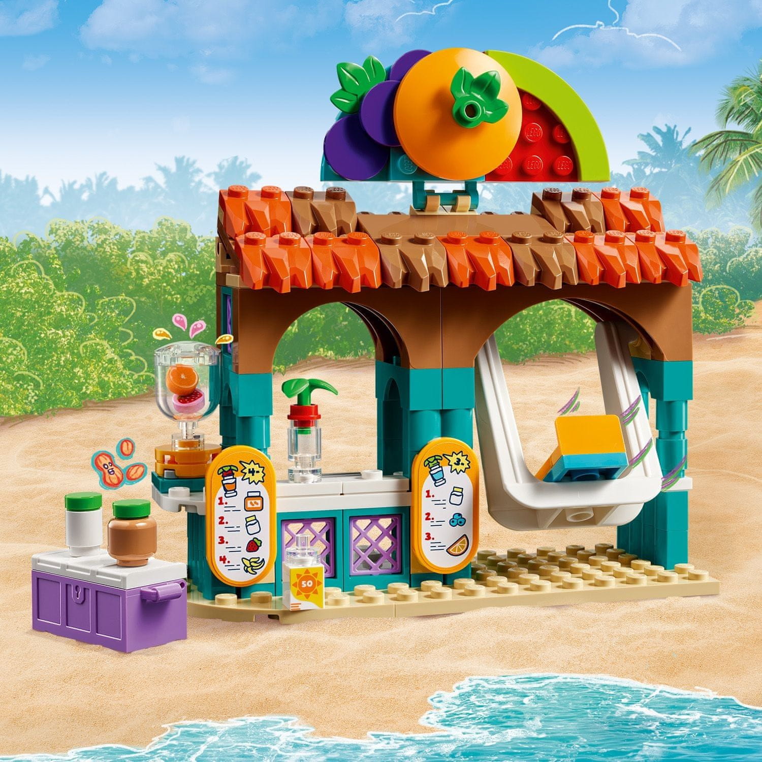 LEGO Friends 42625 Plážový stánok so smoothies
