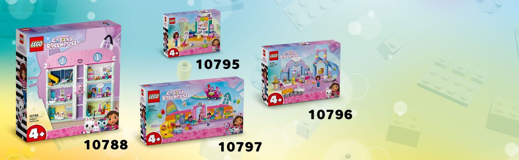 LEGO Gábinin kouzelný domek 10796 Gábi a kočičí jesličky