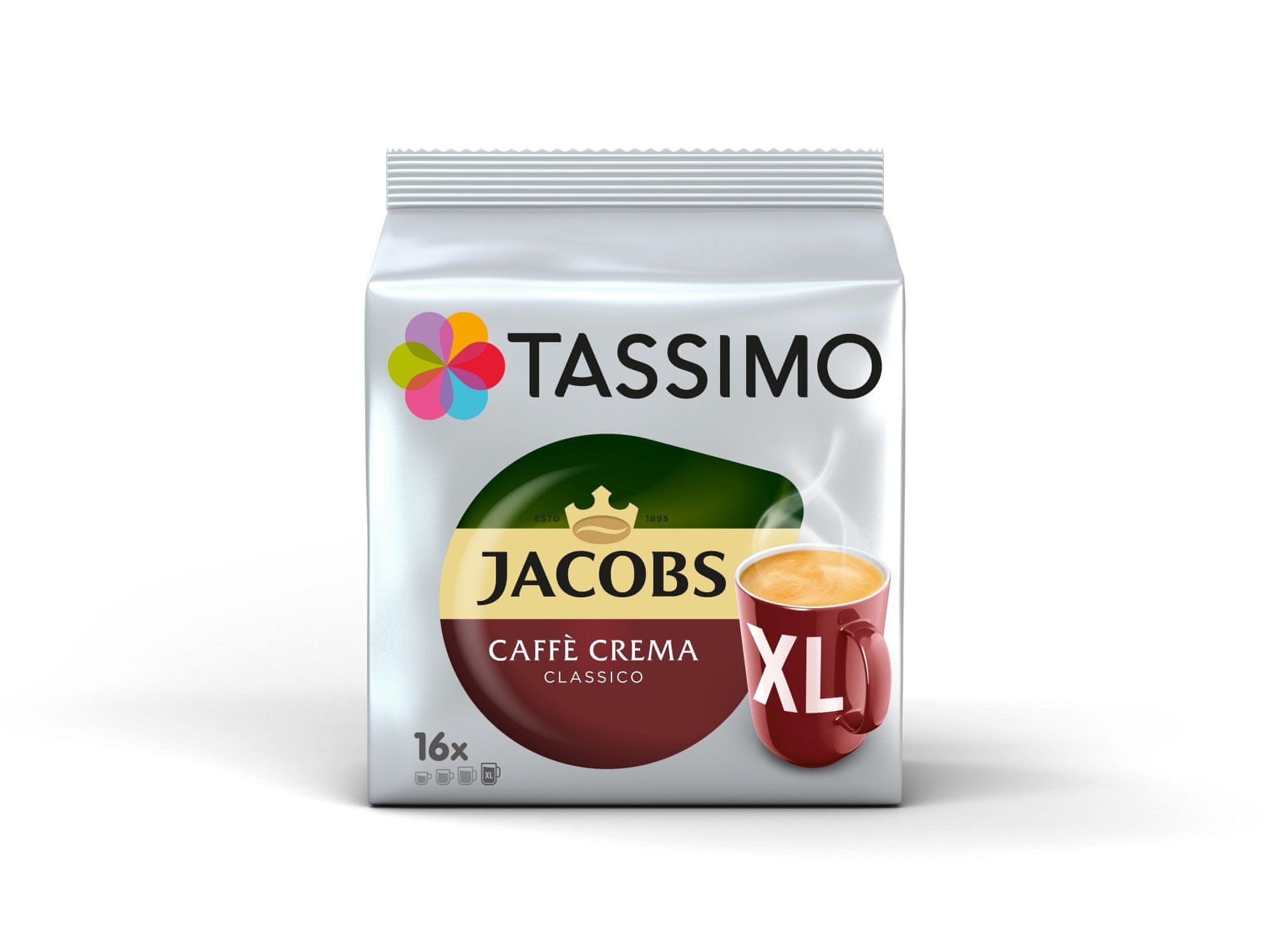  Jacobs Tassimo Krönung Cafe Crema XL s káva v kapslích