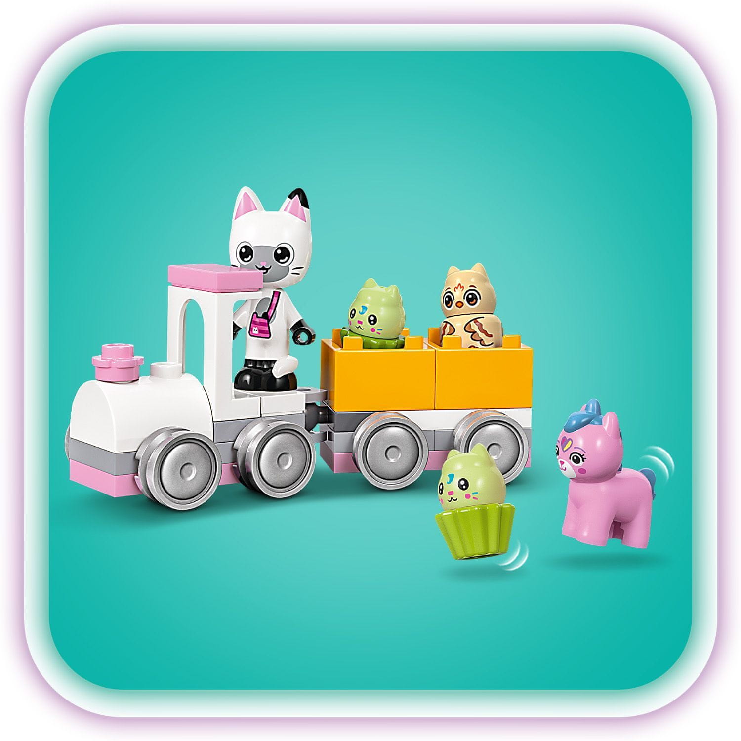 LEGO Gábinin kouzelný domek 10796 Gábi a kočičí jesličky