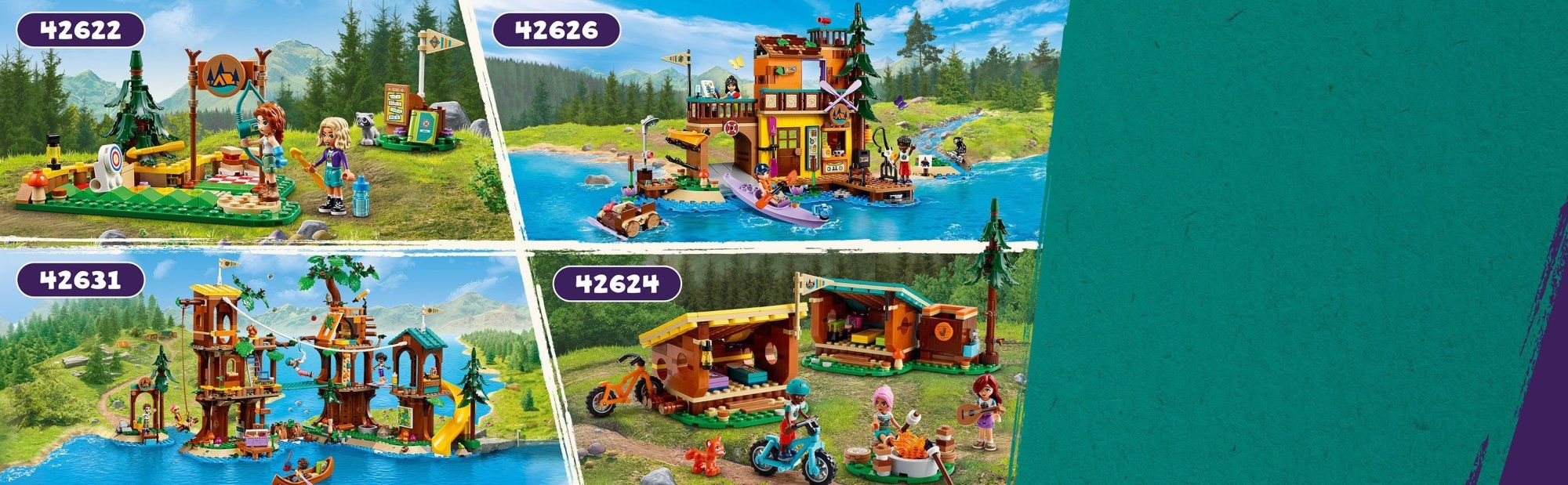 LEGO Friends 42626 Dobrodružný tábor s vodními sporty