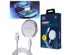 3MK 3mk HARDY Wireless Charger 2in1 15W White Indukční nabíječka 