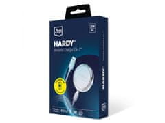 3MK 3mk HARDY Wireless Charger 2in1 15W White Indukční nabíječka 