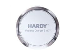 3MK 3mk HARDY Wireless Charger 2in1 15W White Indukční nabíječka 