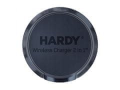 3MK 3mk HARDY Wireless Charger 2in1 15W Black Indukční nabíječka 
