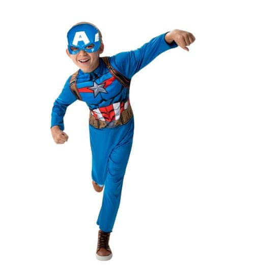 Kostým dětský Kapitán Amerika - Captain America - Avengers - vel. 8-10 let