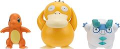 Jazwares Jazwares Pokémon akční Charmander, Galarian Darumaka a Psyduck 5 cm