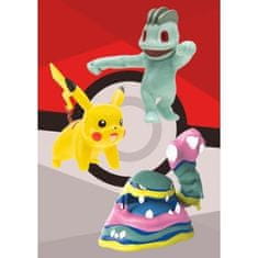 Jazwares Jazwares Pokémon akční Pikachu, Alolan Muk a Machop 5 cm
