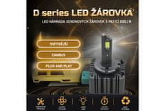 SEFIS D3S/R LED žárovky 90W pár bílá