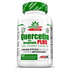 Amix Nutrition GreenDay ProVegan Quercetin a Bromelain, 120 kapslí