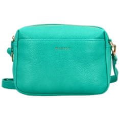 MaxFly Dámská stylová crossbody kabelka MaxFly Robina, tyrkysová