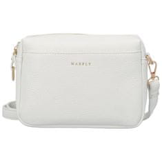 MaxFly Dámská stylová crossbody kabelka MaxFly Robina, bílá