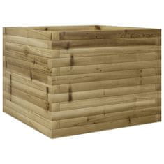 Vidaxl Zahradní truhlík 60 x 60 x 45,5 cm impregnované borové dřevo