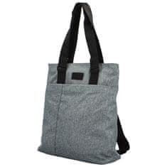 Sanchez Stylový dámský textilní kabelko-batoh Trong, šedý