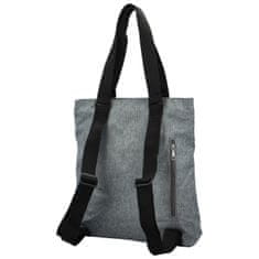 Sanchez Stylový dámský textilní kabelko-batoh Trong, šedý