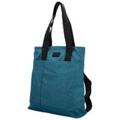 Sanchez Stylový dámský textilní kabelko-batoh Trong, zelenomodrý