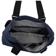 Sanchez Stylový dámský textilní kabelko-batoh Trong, tmavě modrý