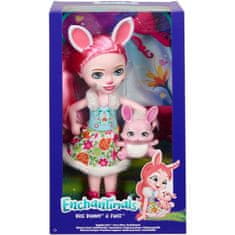 Mattel Velká panenka se zvířátkem Bree Bunny a Twist 30cm..