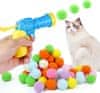 Interaktivní Hračka pro Kočky - Myčky a Odpalovací zařízení, Hračky pro kočky (1 odpalovací zařízení, 20 míčků) | CATAPULTI