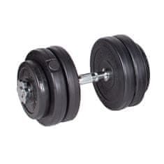 inSPORTline Cementový nakládací činkový set CEM 180+40 cm/30 mm 5-80kg