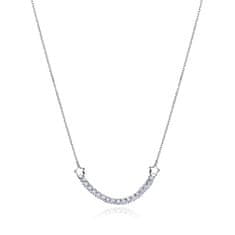 Viceroy Stříbrný dámský náhrdelník se zirkony Trend 13206C000-30