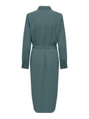 Jacqueline de Yong Dámské šaty JDYDIVYA Regular Fit 15267419 North Atlantic (Velikost M)